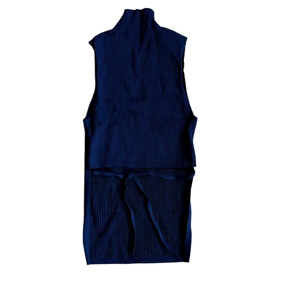 Babaton Knit Halter Apron Top - Picture 3 of 3